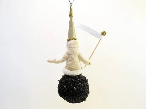 Naughty Coal Child - Vintage Inspired Spun Cotton | Vintage by Crystal Spun Cotton Ornament - Bon Ton goods