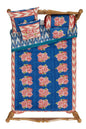 Nina Rose Blue Quilt –220X270 | Lisa Corti - Bon Ton goods