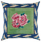 Nina Rose Mint Pillow Cushion Cover 60x60 | Lisa Corti - Bon Ton goods
