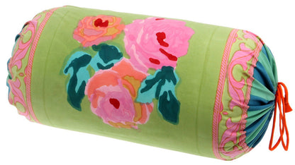Nizam Acid Green Bolster Cover | Lisa Corti - Bon Ton goods