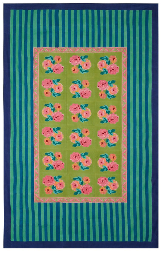 Nizam Acid Green - Cotton Cloth - 180 x 270 | Lisa Corti - Bon Ton goods