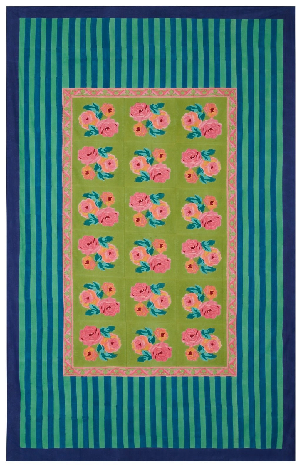 NIZAM ACID GREEN - Cotton Cloth - 220x350 | Lisa Corti - Bon Ton goods