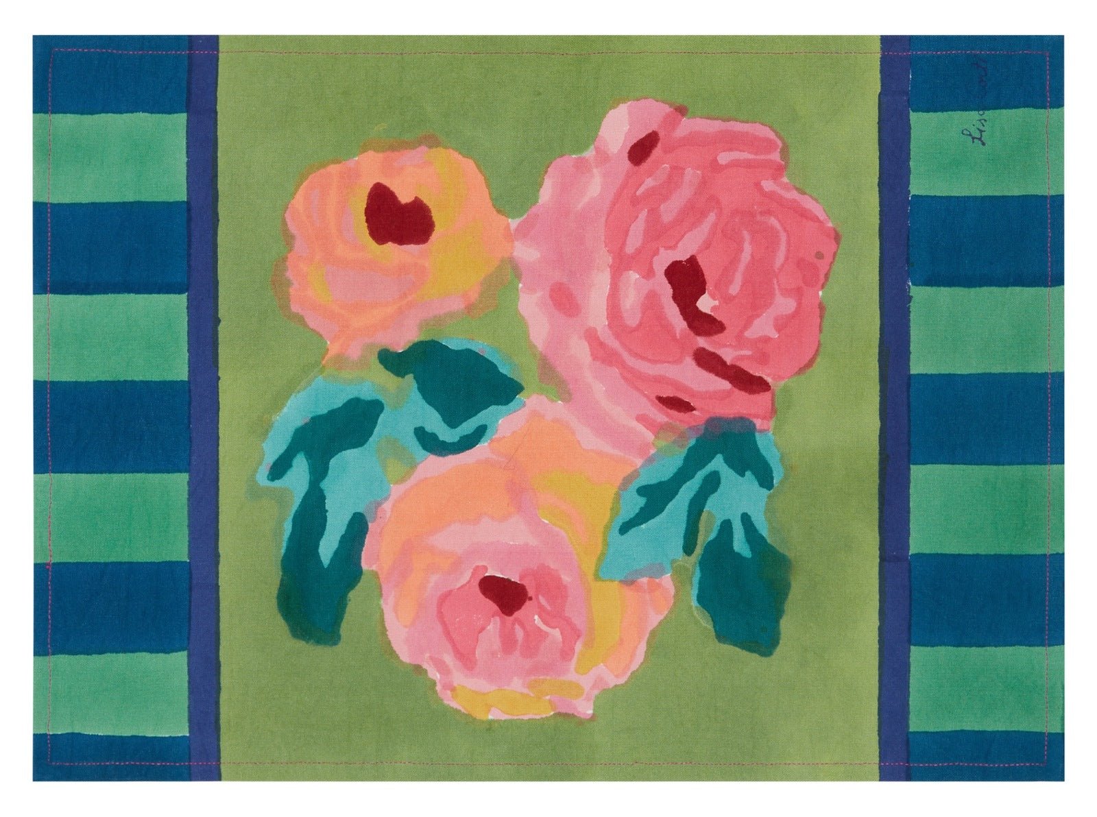 Nizam Acid Green - Placemat | Lisa Corti - Bon Ton goods