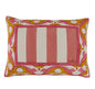 Nizam Flower Cream Pink Cushion | Lisa Corti - Bon Ton goods