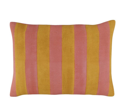 Nizam Flower Cream Pink Cushion | Lisa Corti - Bon Ton goods