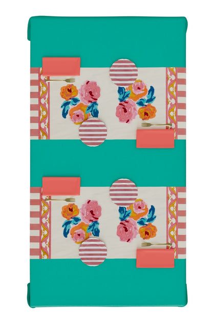 Nizam Flower Cream Pink Runner – 50X150 | Lisa Corti - Bon Ton goods