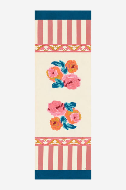 Nizam Flower Cream Pink Runner – 50X150 | Lisa Corti - Bon Ton goods