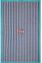 NIZAM STRIPES BLUE NATURAL Cotton Cloth - Bon Ton goods