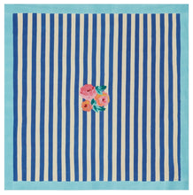 Load image into Gallery viewer, Nizam Stripes Blue Natural Cotton Cloth - Bon Ton goods
