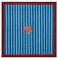Nizam Stripes Ferozi Sugar - Cotton Cloth 180x180 | Lisa Corti - Bon Ton goods
