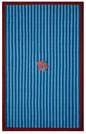 Nizam Stripes Ferozi Sugar - Cotton Cloth - Bon Ton goods