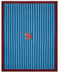 Nizam Stripes Ferozi Sugar Tablecloth - 220X270 | Lisa Corti - Bon Ton goods