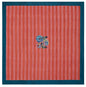 Nizam Stripes Old Pink Rust - Cotton Cloth 180x180 | Lisa Corti - Bon Ton goods