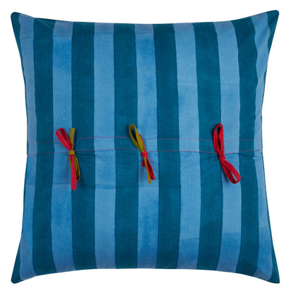 Nizam Stripes Old Pink Rust Cushion Cover 60x60 | Lisa Corti - Bon Ton goods