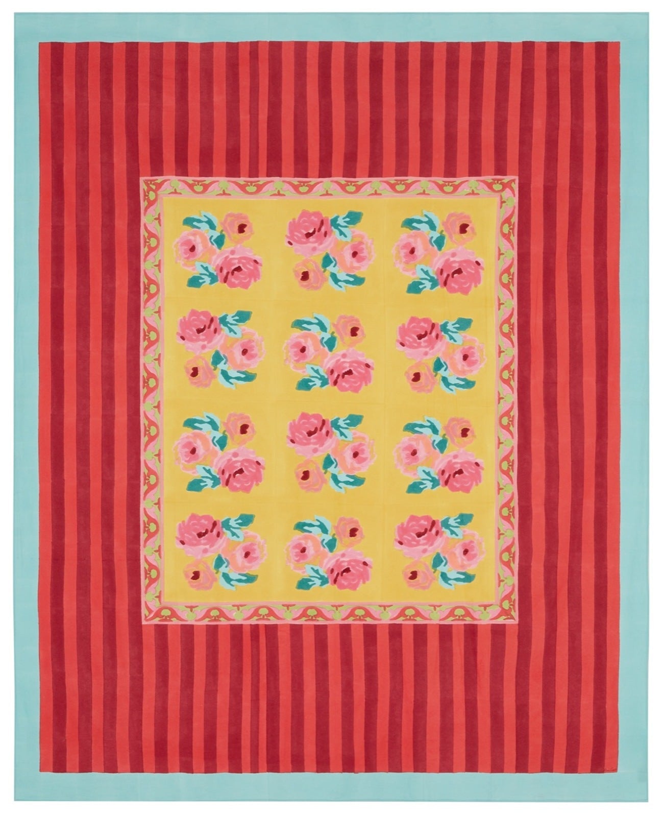 Nizam Sulphur Cotton Cloth 220 x 270 | Lisa Corti - Bon Ton goods