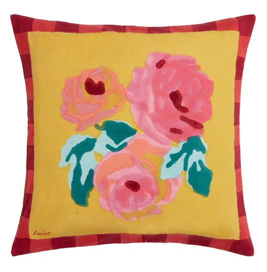 Nizam Sulphur Cushion Cover 45x45 | Lisa Corti - Bon Ton goods