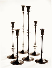 Load image into Gallery viewer, No. 204 E.R. Butler Biedermeier Oxidized Candlestick - Bon Ton goods
