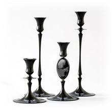 Load image into Gallery viewer, No. 204 E.R. Butler Biedermeier Oxidized Candlestick - Bon Ton goods
