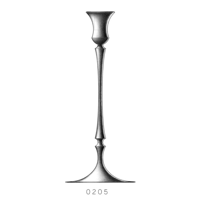 No. 251 E.R. Butler Biedermeier Silver Candlestick | Ted Muehling - Bon Ton goods