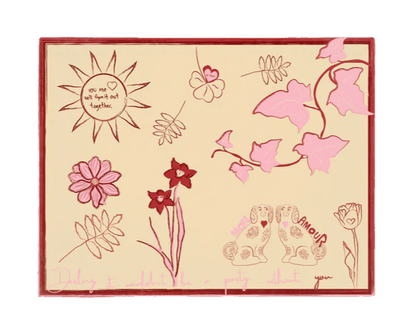 NojiNoji It Wouldn't Be a Party Without You Placemat (Multi) - Bon Ton goods