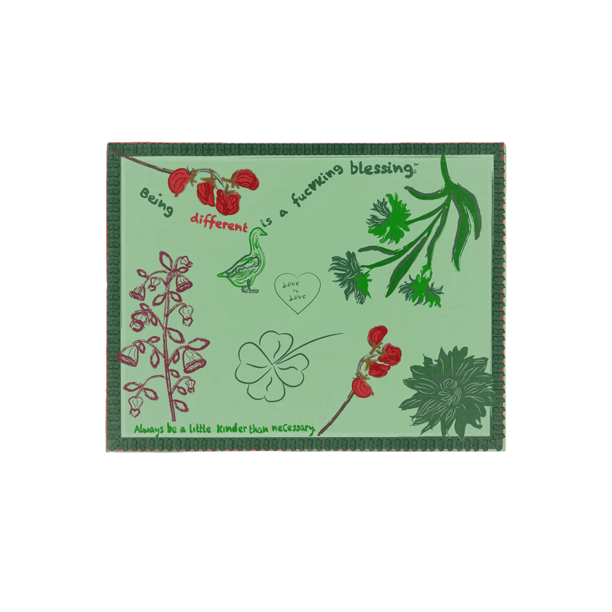 NojiNoji Kinder Placemat (Green) - Bon Ton goods
