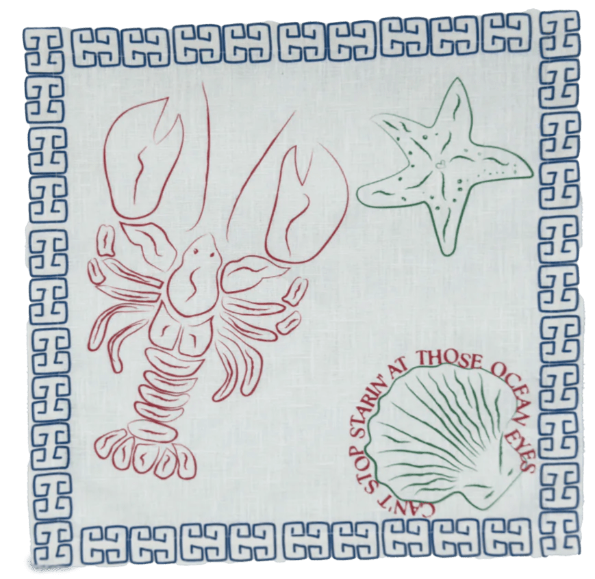 NojiNoji Napkin (Blue) - Bon Ton goods