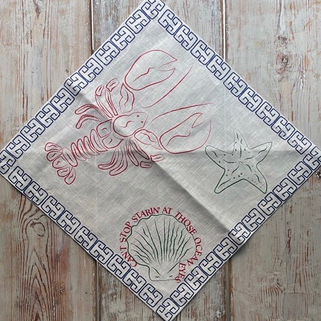 NojiNoji Napkin (Blue) - Bon Ton goods
