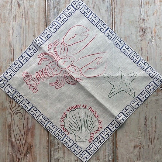 NojiNoji Napkin (Blue) - Bon Ton goods