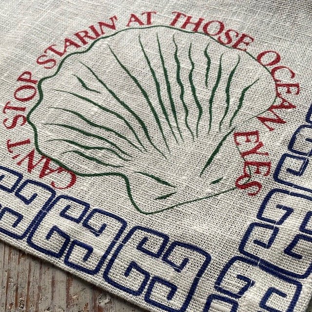 NojiNoji Napkin (Blue) - Bon Ton goods