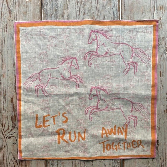 NojiNoji Napkin (Orange) - Bon Ton goods