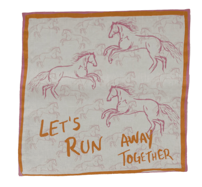 NojiNoji Napkin (Orange) - Bon Ton goods