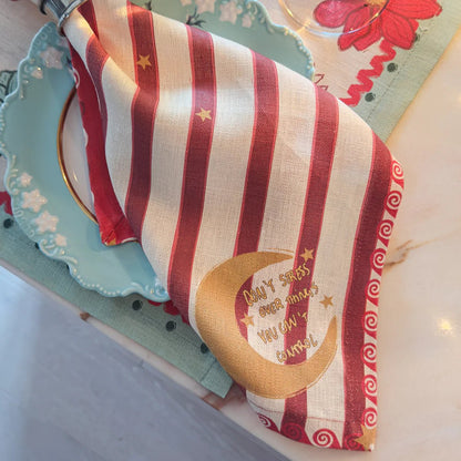 NojiNoji Stripe Napkin (Multi) - Bon Ton goods