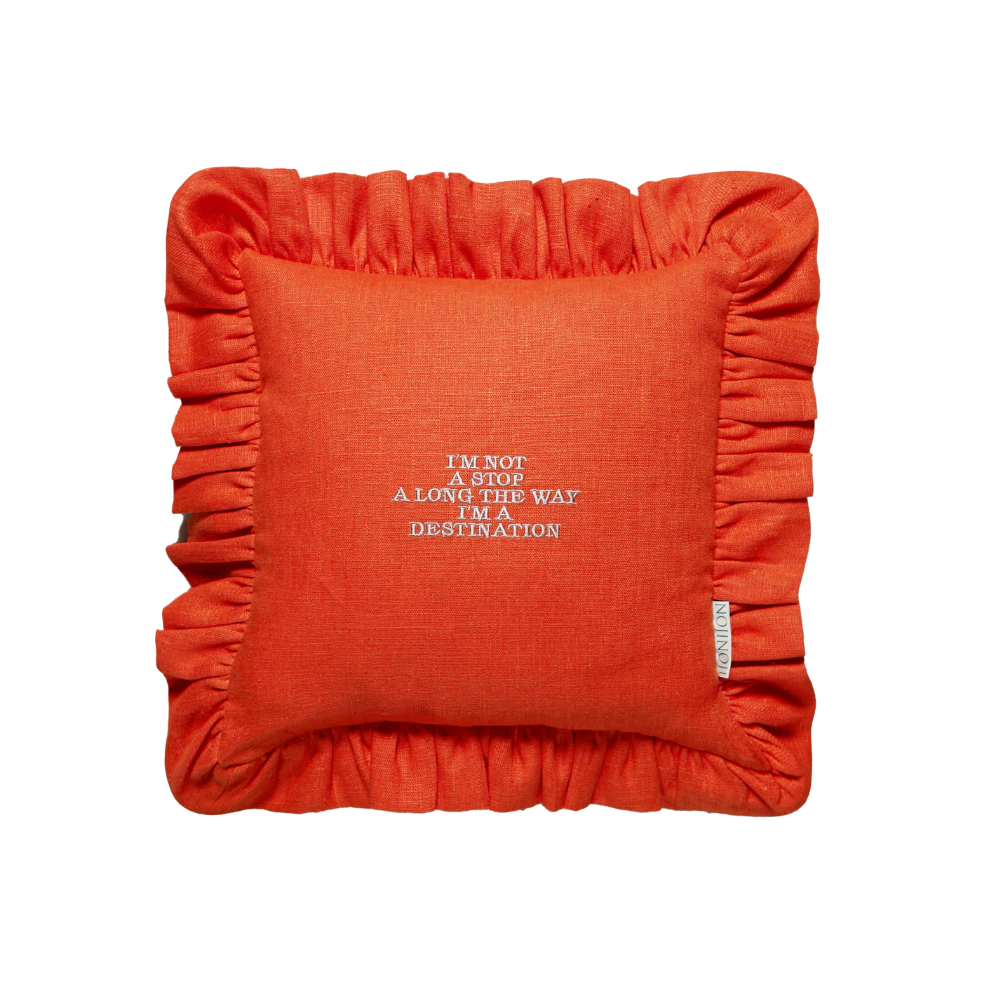 Diana Frill Cushion (Orange) - NojiNoji