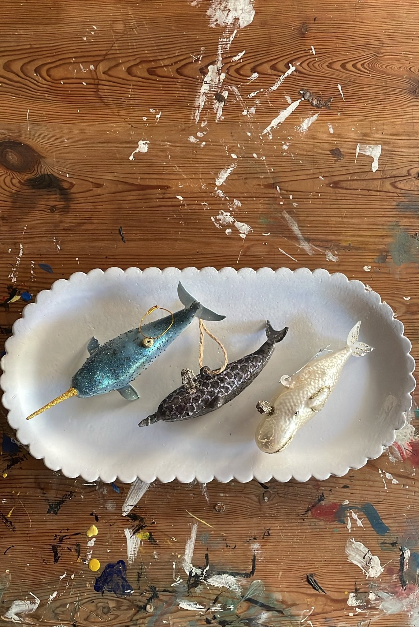 North Sea Narwhal | Christmas Ornament - Bon Ton goods