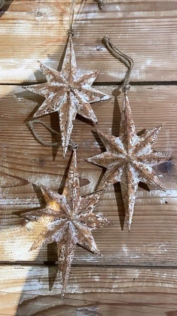 North Star in Rust | Christmas Ornament - Bon Ton goods