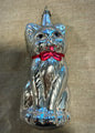 Nostalgic Cat with Bow Tie | Nostalgie Christbaumschmuck - Bon Ton goods