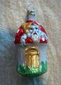 Nostalgic Mushroom House with Gnome | Nostalgie Christbaumschmuck - Bon Ton goods