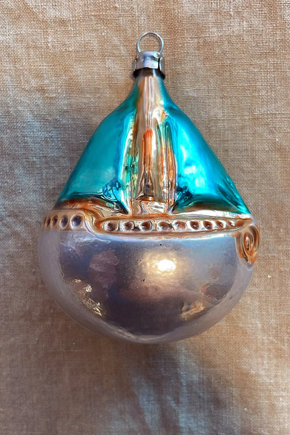 Nostalgic Sailboat | Nostalgie Christbaumschmuck - Bon Ton goods