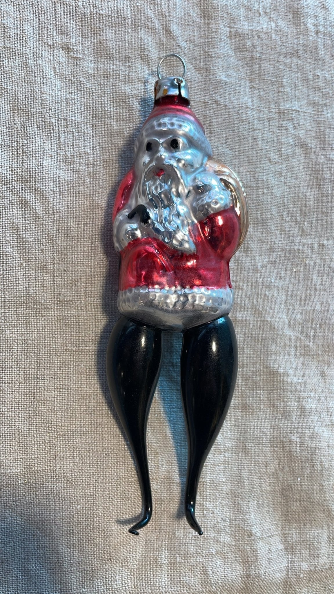 Nostalgic Santa Claus with Legs | Nostalgie Christbaumschmuck - Bon Ton goods