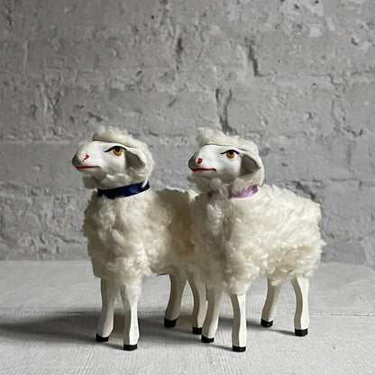Nostalgic Sheep Paper Mache - Small | Nostalgie Christbaumschmuck - Bon Ton goods