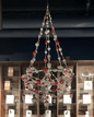 Nostalgic Silver Mushroom Christmas Chandelier - Bon Ton goods