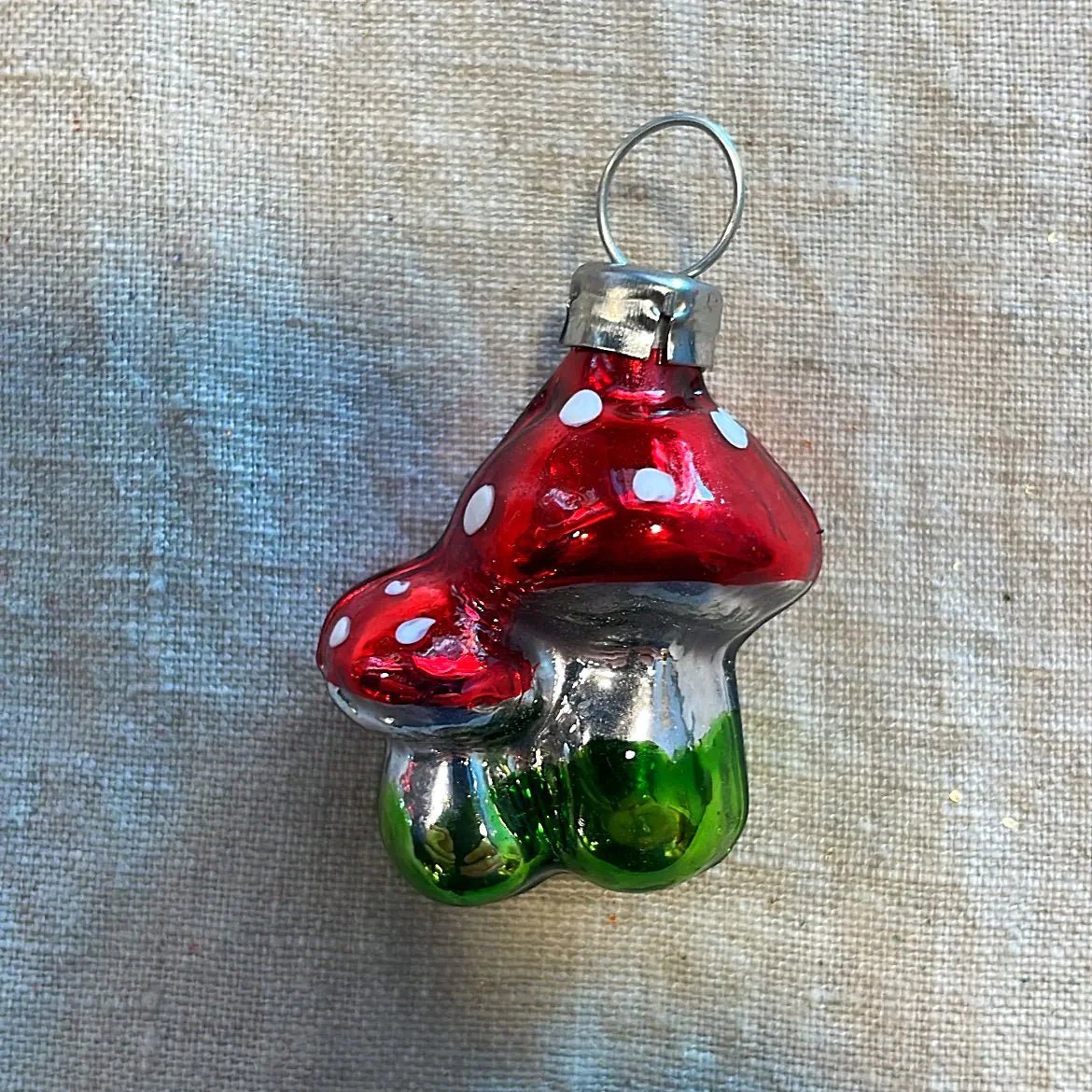 Nostalgic Tiny Mushroom Pair | Nostalgie Christbaumschmuck - Bon Ton goods