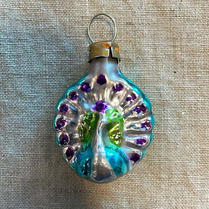 Nostalgic Tiny Peacock | Nostalgie Christbaumschmuck - Bon Ton goods