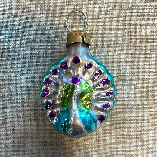 Nostalgic Tiny Peacock | Nostalgie Christbaumschmuck - Bon Ton goods
