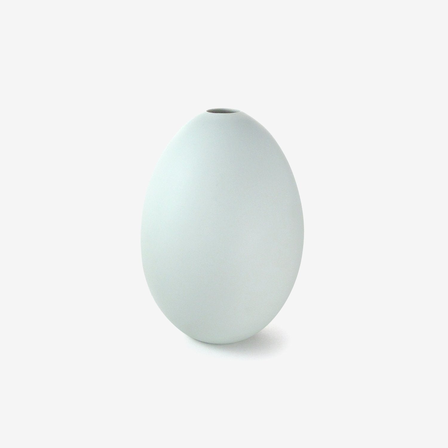 Nymphenburg Porcelain Egg Vase, Medium, Celadon | Ted Muehling - Bon Ton goods