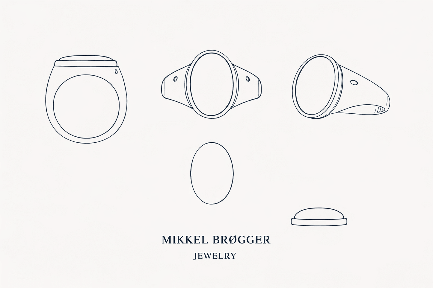 Opus Ovatus Ring | Mikkel Brøgger - Bon Ton goods