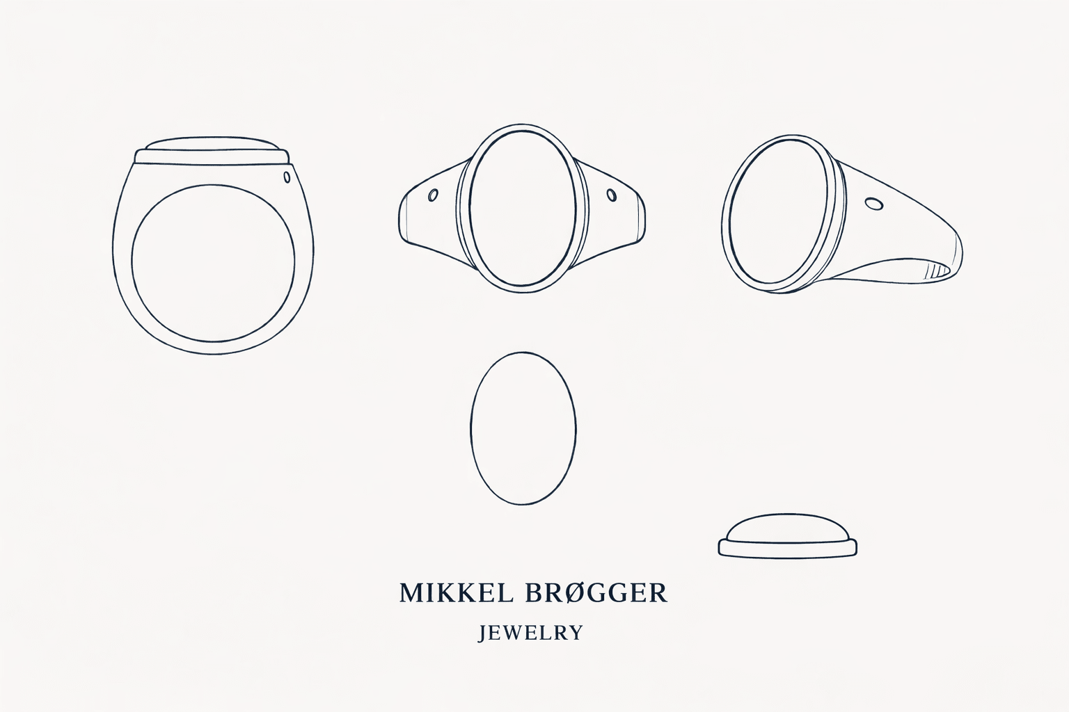 Opus Ovatus Ring | Mikkel Brøgger - Bon Ton goods