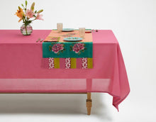 Load image into Gallery viewer, Ortensia Peach Emerald - Table Runner - Bon Ton goods
