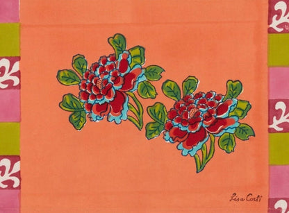 Ortensia Peach - Placemat | Lisa Corti - Bon Ton goods