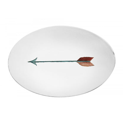 Oval Arrow Platter by Astier de Villatte, view 1